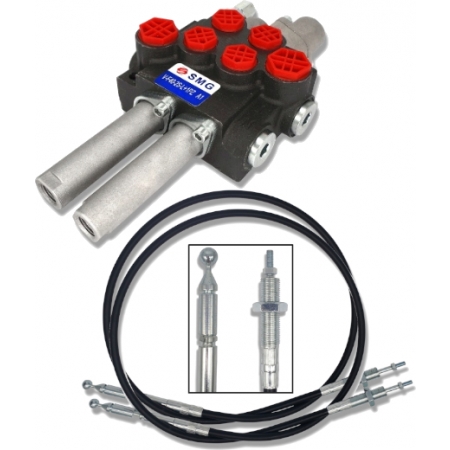 ROZDZIELACZ HYDR. 2 SEK 40L NA LINKI 2x1000mm PŁYWAK